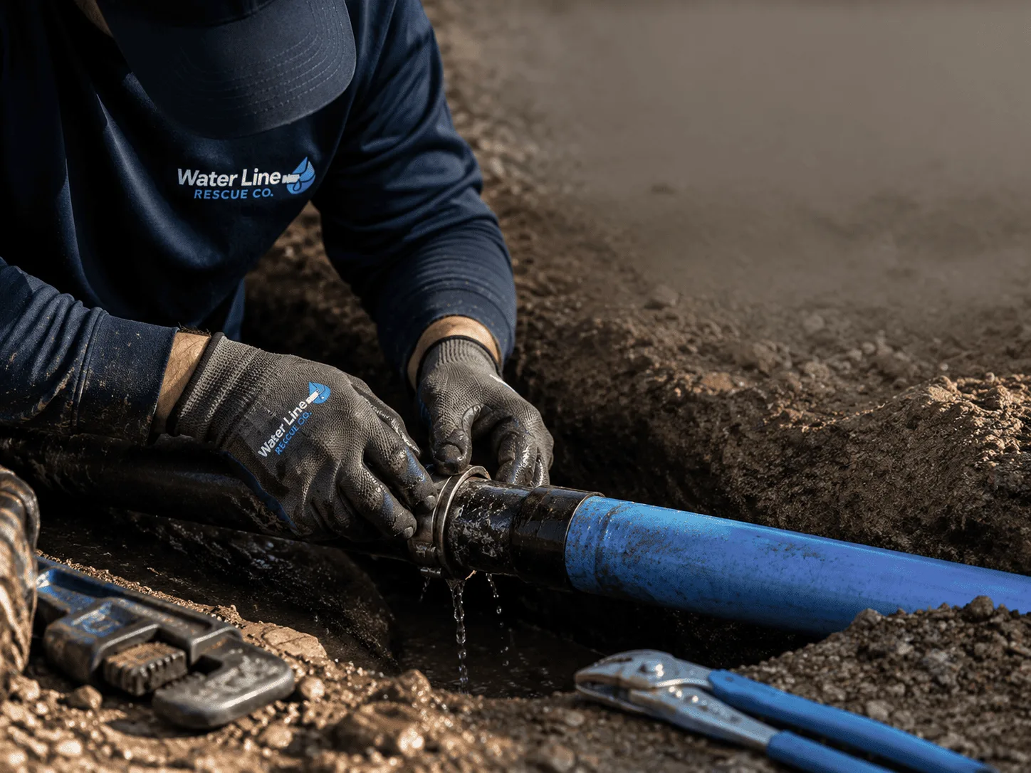 Why choose Water Line Repair in Baldwin City, KS
